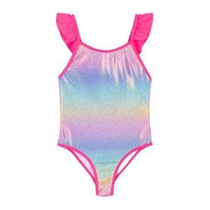 NEW BILLIEBLUSH girls glitter swimsuit in multi